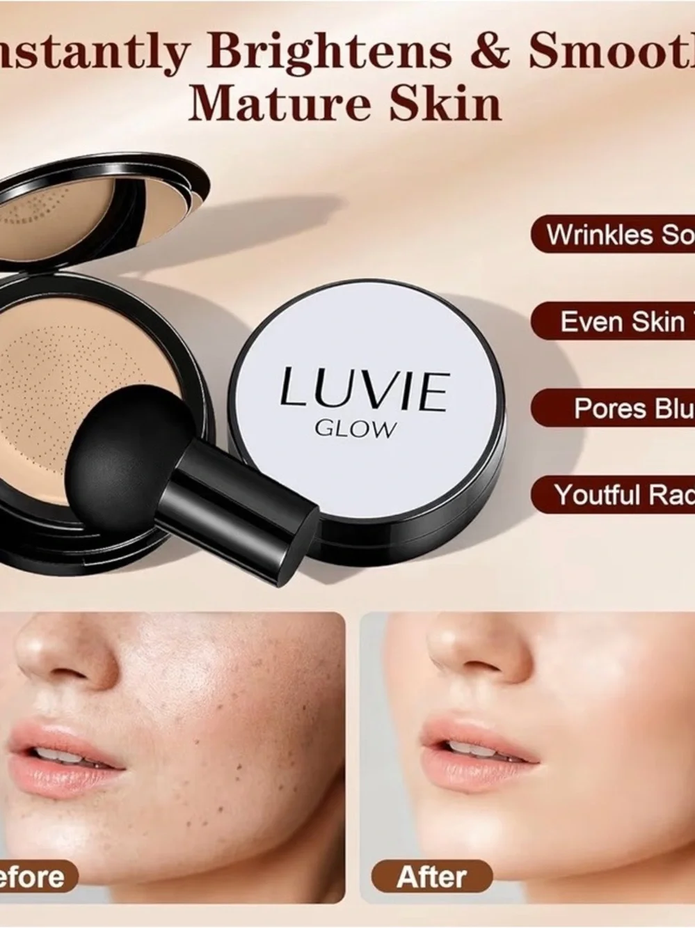 NEW Luvie Glow Blur Cushion